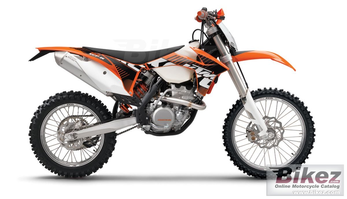 Big KTM 350 xcf-w picture and wallpaper from Bikez.com